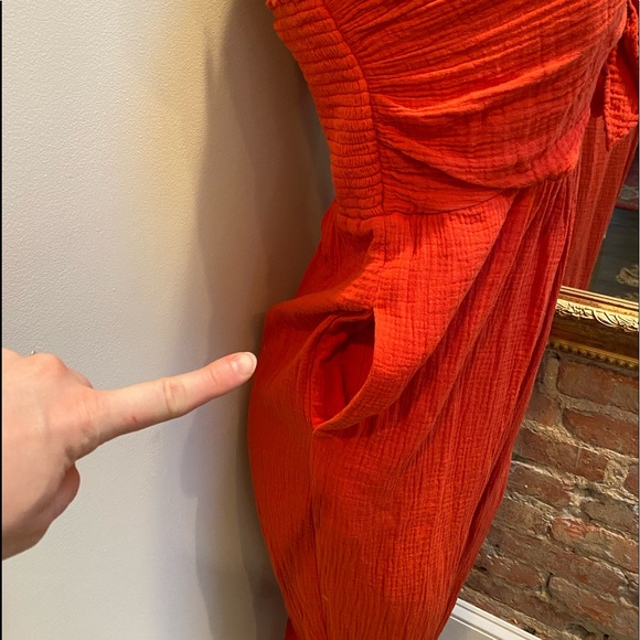 ANTHROPOLOGIE| super soft crepe jumpsuit| M - Picture 3 of 8